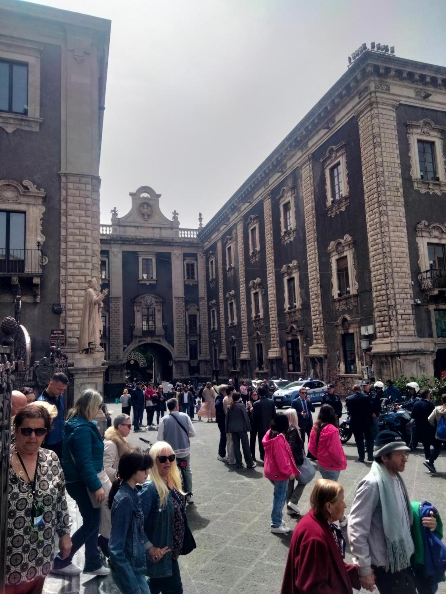 Etna Timeo Central Apartment In Baroque Building CTA Eksteriør billede